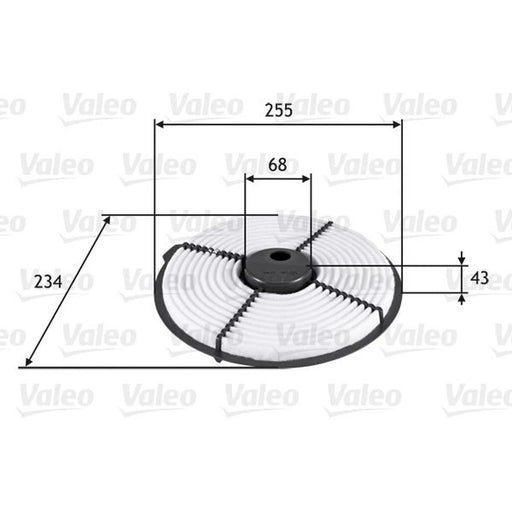 Valeo Engine Air Filter 585704