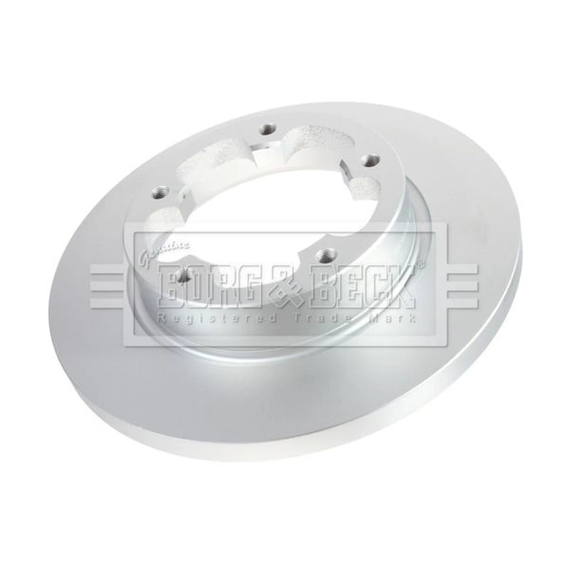 Borg & Beck 2 x Solid Rear Brake Discs BBD6347S