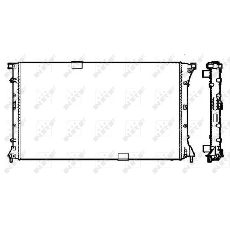 NRF Engine Radiator 58331