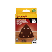 Starrett KSSO-06P00-12 Multi-tool Sandpaper 93mm x 60G Pack of 12