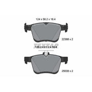 Textar Rear Brake Pad Set 2238801