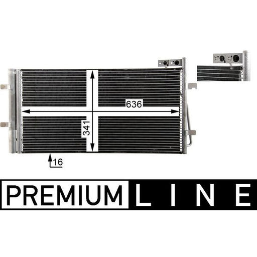 Mahle Air Conditioning Condenser AC 42 000P