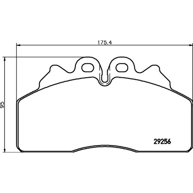 DON Front Brake Pad Set CVP106K