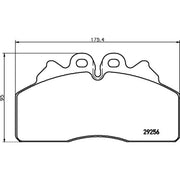 DON Front Brake Pad Set CVP106K