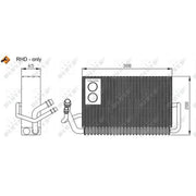 NRF Air Conditioning Evaporator 36117