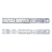 Faithfull Steel Rule 150mm / 6in x 19mm - FAIRULE150SS