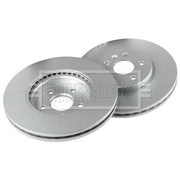 Borg & Beck 2 x Vented Front Brake Discs BBD5314