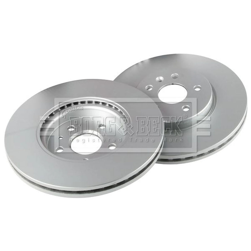 Borg & Beck 2 x Vented Front Brake Discs BBD5314