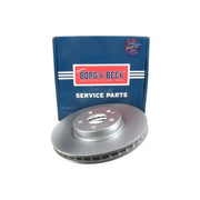 Borg & Beck 2 x Front Brake Discs BBD6081S