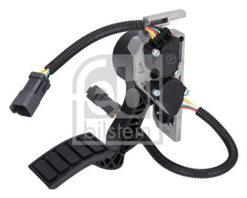 Febi Accelerator Pedal 4 Connectors fits Volvo Fl 2000-2006