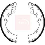 Apec Brake Shoe Set Axle Kit SHU832