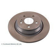 Blue Print 2 x Solid Rear Brake Discs ADU174379