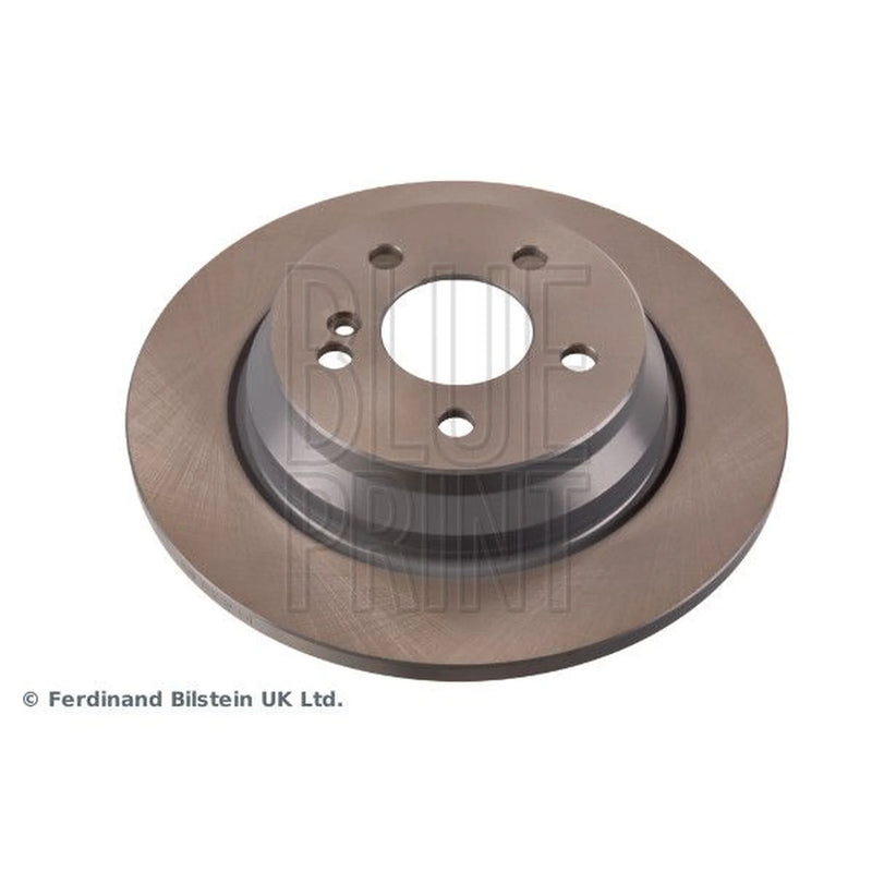 Blue Print 2 x Solid Rear Brake Discs ADU174379