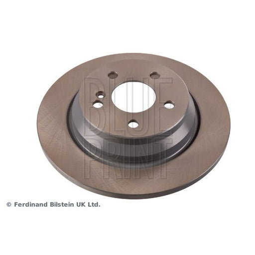 Blue Print 2 x Solid Rear Brake Discs ADU174379