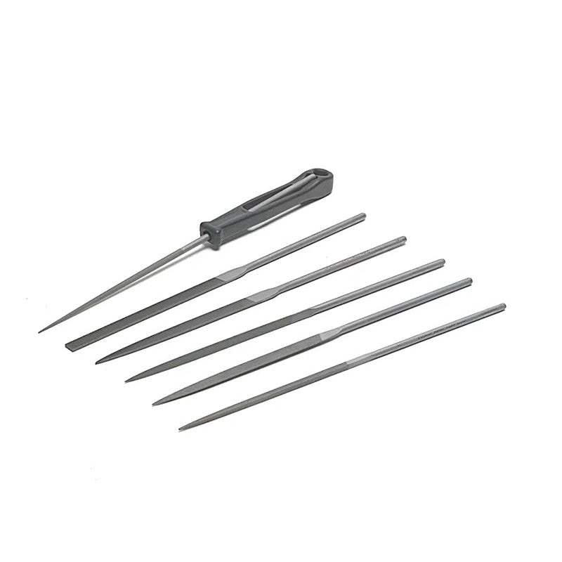 Bahco 2-470-16-2-0 Needle File Set of 6 Cut 2 Smooth 160mm (6.2in)