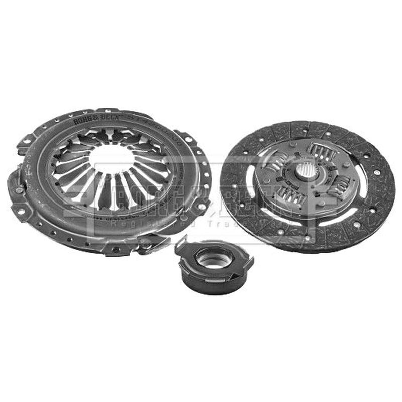 Borg & Beck Clutch Kit Set 3pc 200mm HK7631