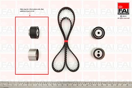 FAI Timing Belt Kit with Rollers