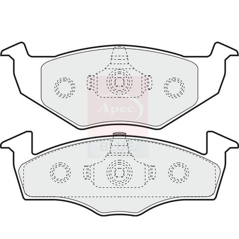 Apec Front Brake Pad Set PD3028