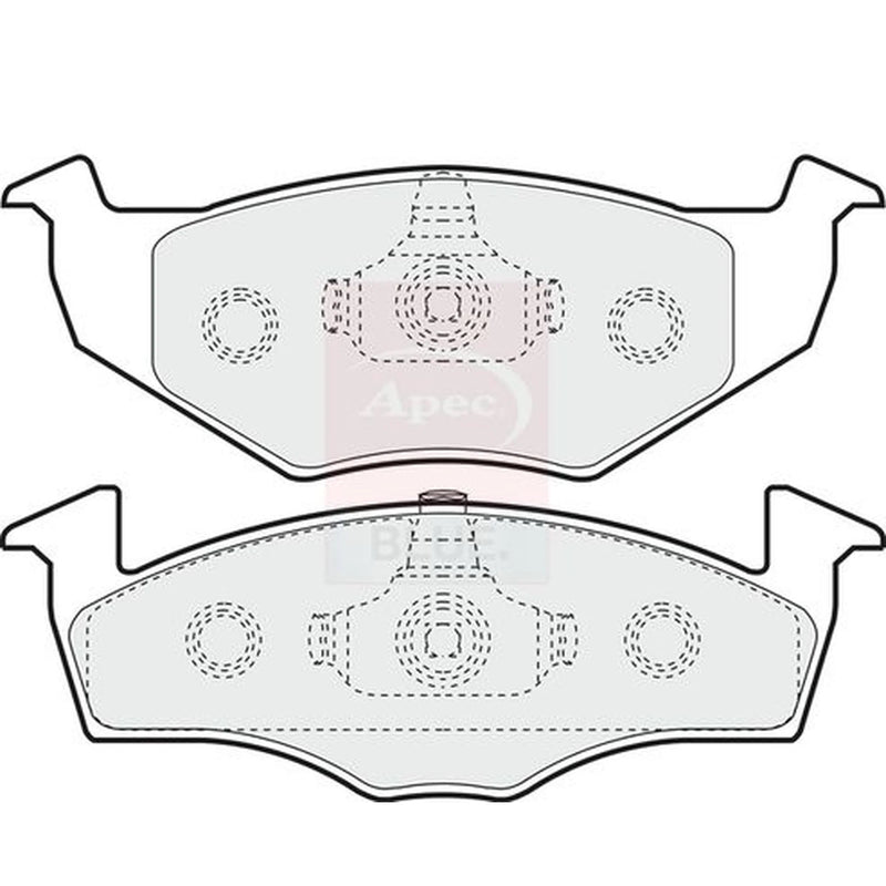 Apec Front Brake Pad Set PD3028