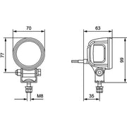 Hella Worklight High 1G0 996 210-011
