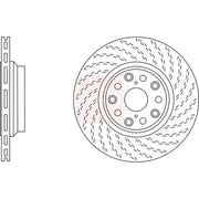 Apec 2 x Vented Rear Brake Discs DSK2830