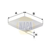 NAPA Cabin Air Filter (Pollen Filter) NFC4327