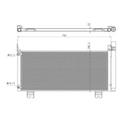 NRF Air Conditioning Condenser 350488