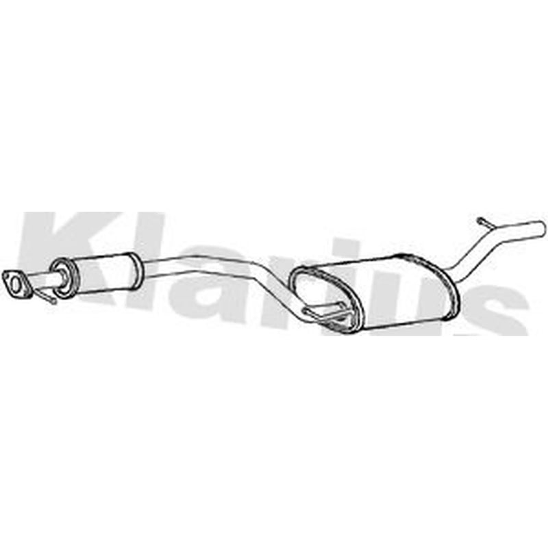 Klarius Box With Centre Pipe Centre FE1024J
