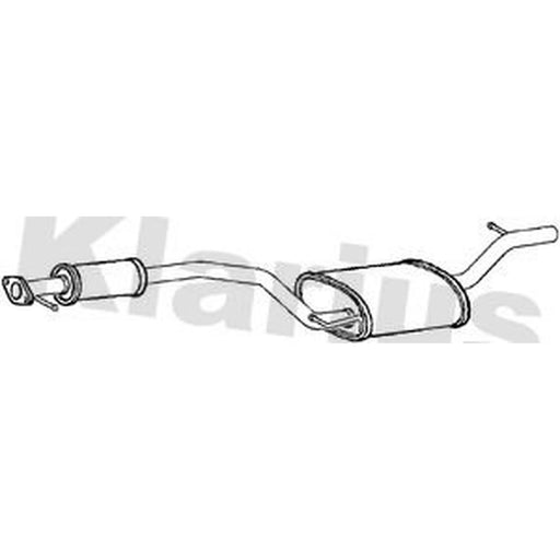 Klarius Box With Centre Pipe Centre FE1024J
