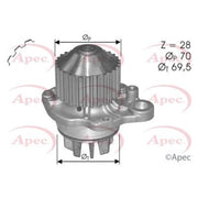 Apec Engine Cooling Water Pump AWP1137