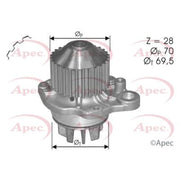 Apec Engine Cooling Water Pump AWP1137