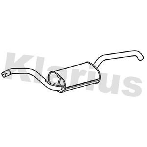 Klarius Box With Centre Pipe Centre FE1158L