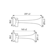 Hella Car Horn Signal Unit 3PB 003 001-631