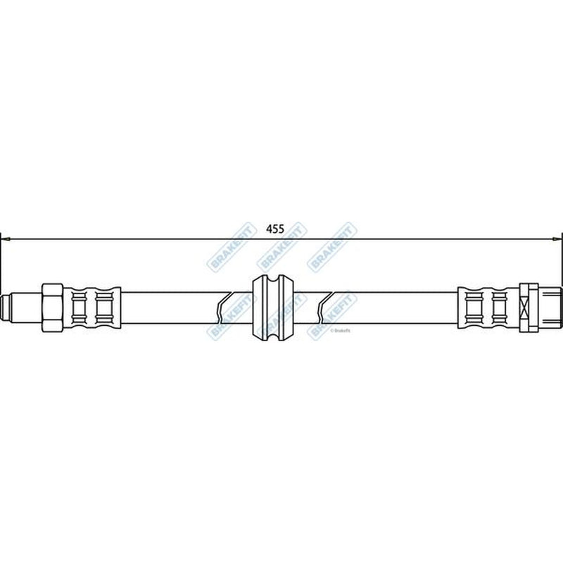 Apec Brake Hydraulic Hose Line Front BHO4035