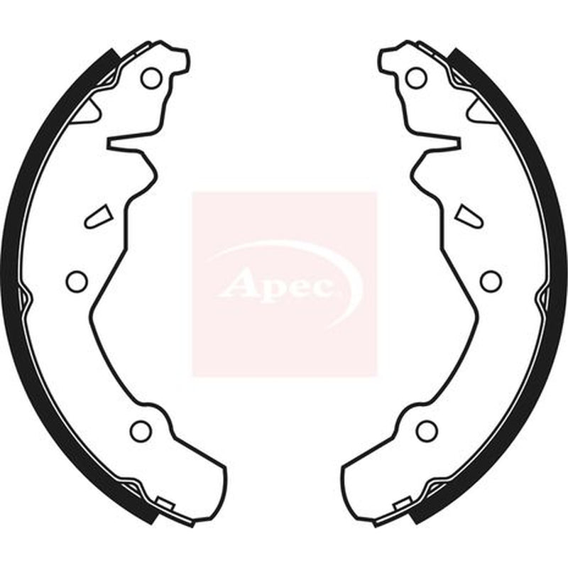Apec Brake Shoe Set Axle Kit SHU628