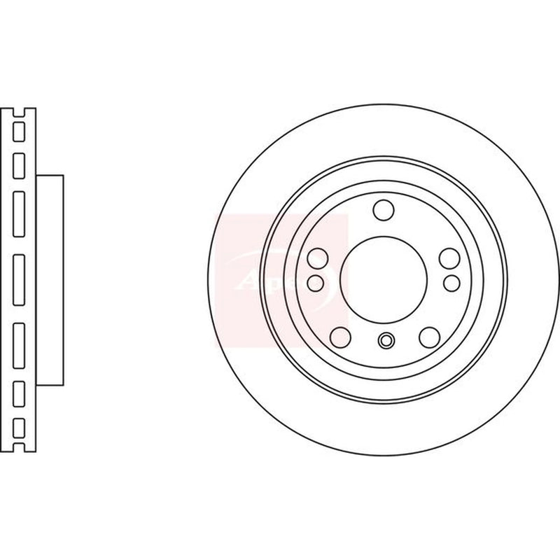 Apec Front Brake Discs DSK3164