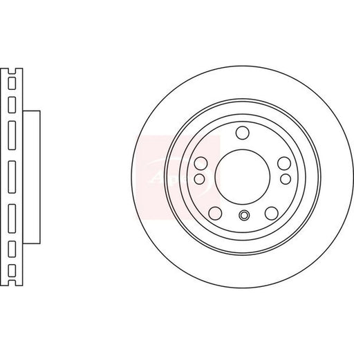 Apec Front Brake Discs DSK3164