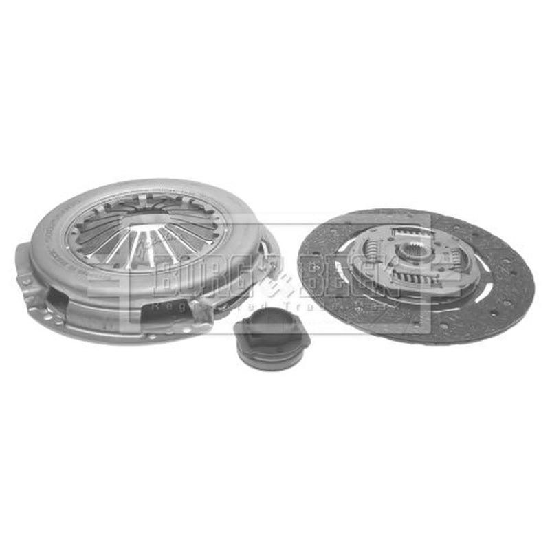 Borg & Beck Clutch Kit Set 3pc 252mm HK7783