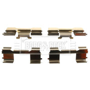 Borg & Beck Brake Pad Accessory Fitting Kit Front BBK1304