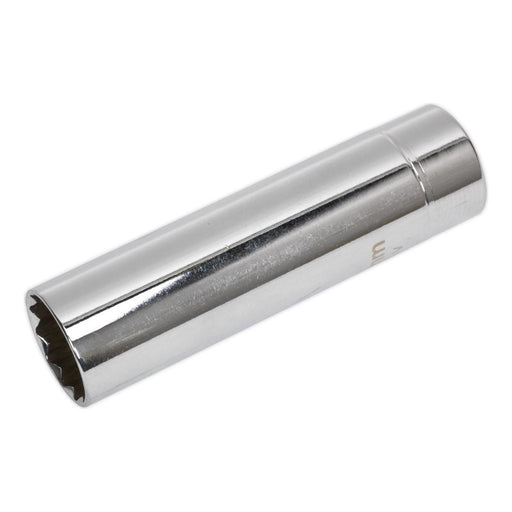 Sealey Spark Plug Socket with Magnetic Retainer 14mm 3/8"Sq Drive 12-Point Sealey  - Town Parts