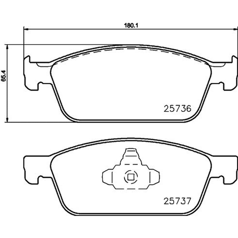Mintex Front Brake Pad Set MDB3364