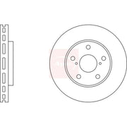 Apec 2 x Vented Front Brake Discs DSK364