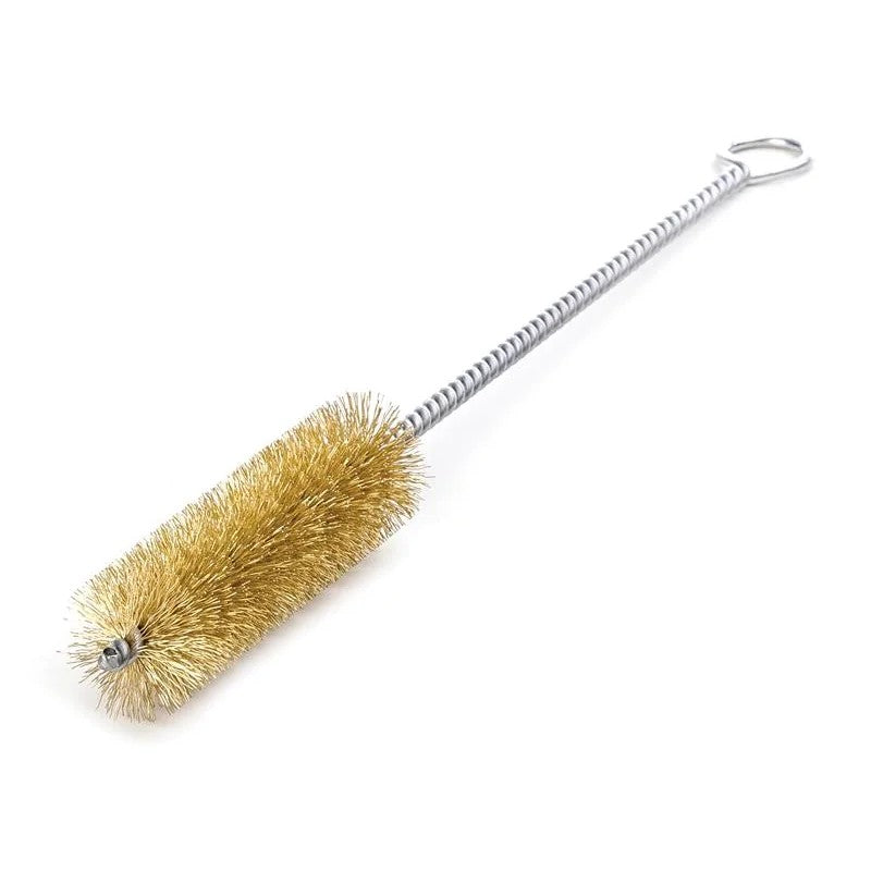 Lessmann Cylinder Brush 10 x 100mm Brass Wire - 542.703