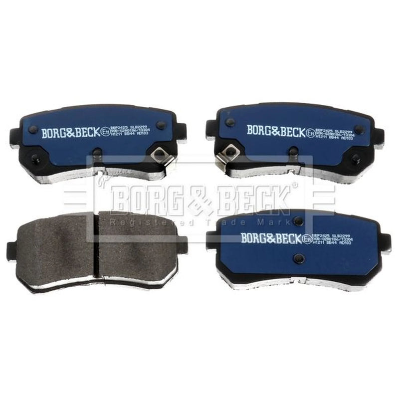 Borg & Beck 4 x Rear Brake Pad Set BBP2425