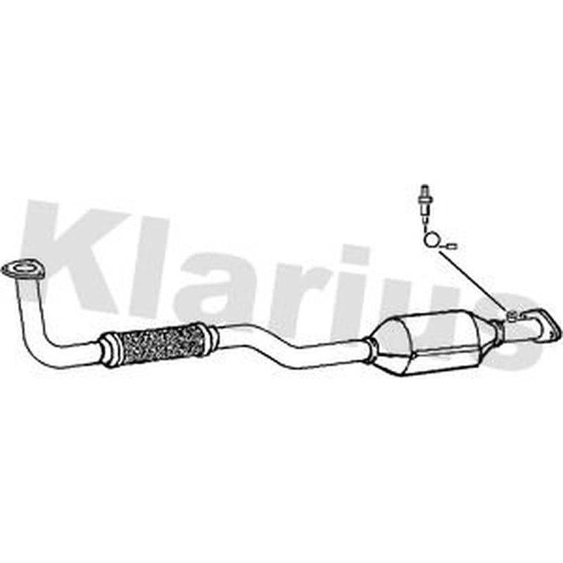 Klarius Catalyst Type Approved With Pipe 321605