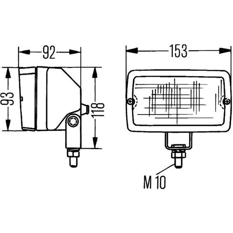 Hella Worklight High 1GA 005 060-001
