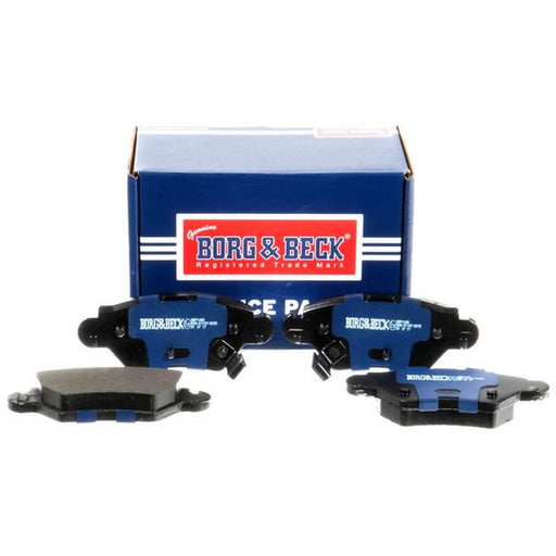 Borg & Beck 4 x Rear Brake Pad Set BBP1688