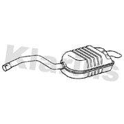Klarius Box With Tail Pipe Rear VO484T