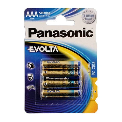 Panasonic Evolta AAA Battery 4pc x 12 - CPL