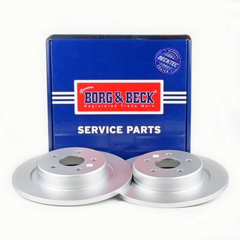 Borg & Beck 2 x Rear Brake Discs BBD5457